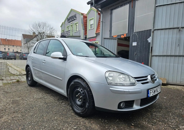 Volkswagen Golf cena 19000 przebieg: 200877, rok produkcji 2007 z Świebodzin małe 172